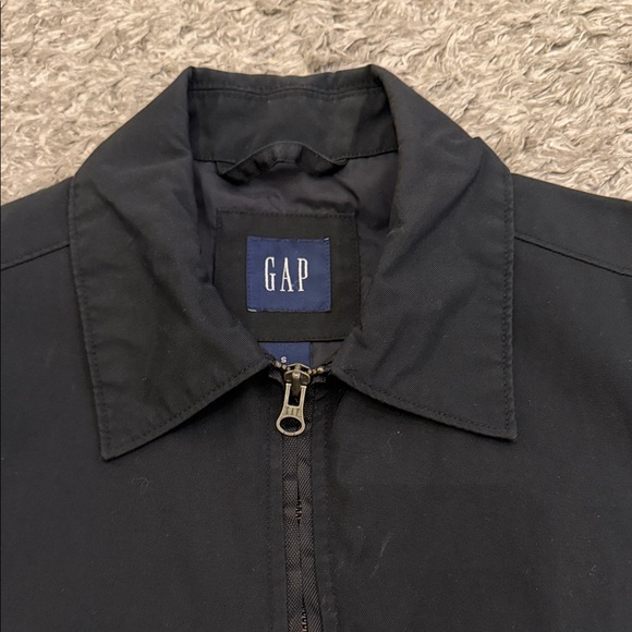 GAP Heavy Duty Men's Classic Black Wind/Water Proof Jacket - Picture 3 of 8